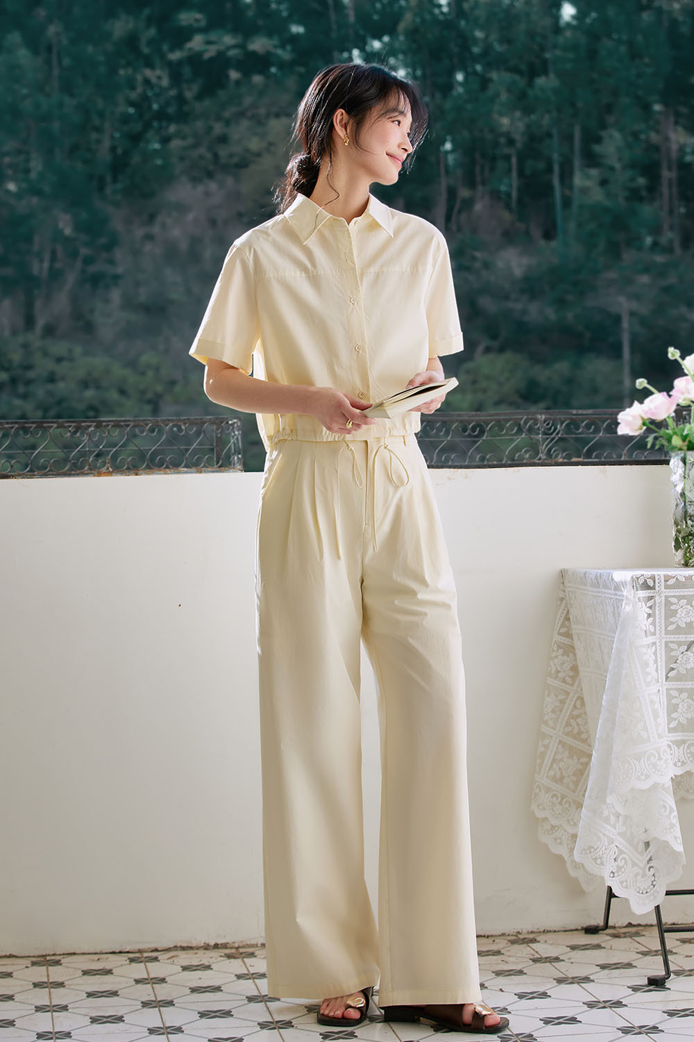 100% Cotton Soft And Elegant Suit-VIMLYSTORE