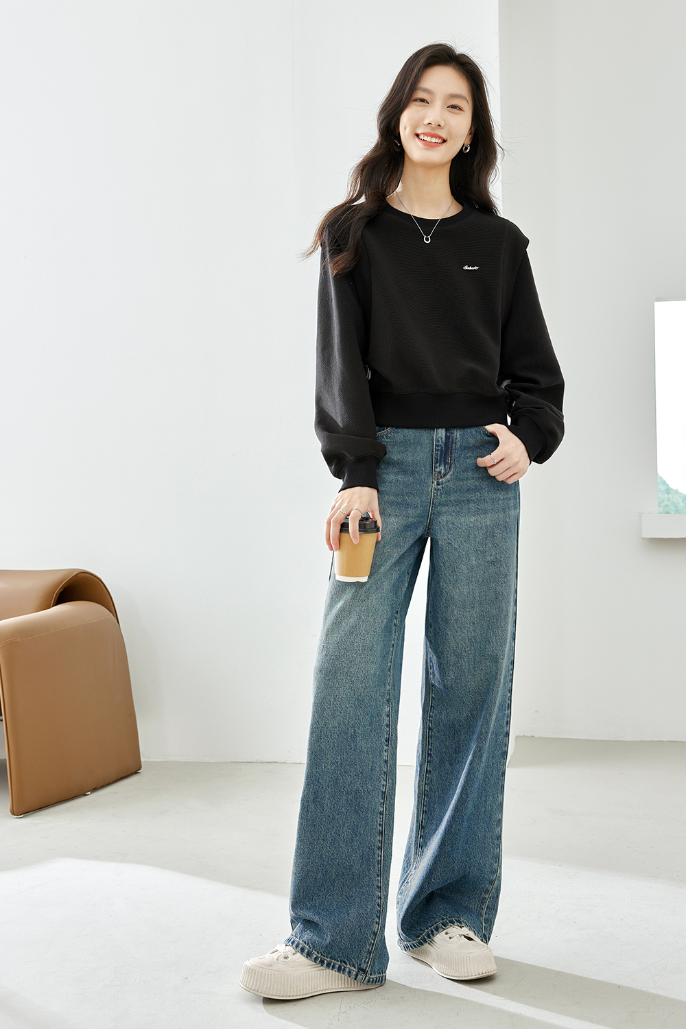 Solid color short tops-VIMLYSTORE