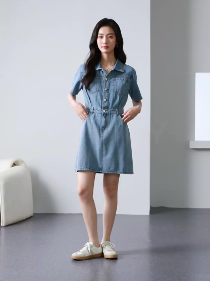 Shirt Denim Dress