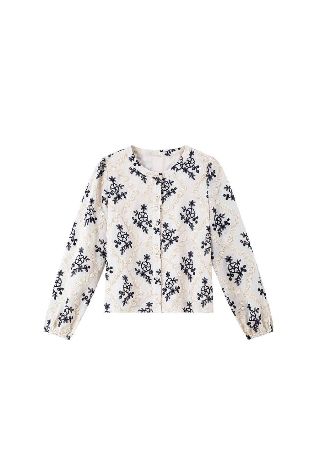 Linen Notch-Neck Top & Wide-Leg Pants Set-VIMLYSTORE