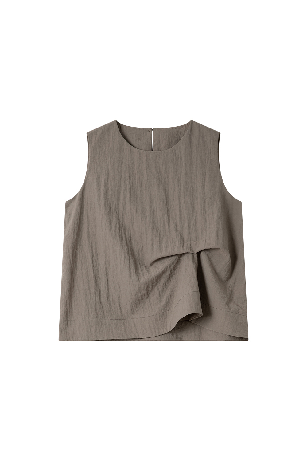 Slimming Sleeveless Top with Flared Pants Set