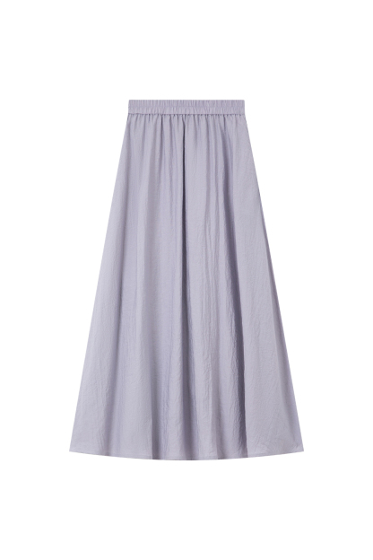 French-Casual Round Neck Sleeveless Top with Flowy Skirt Set-VIMLYSTORE