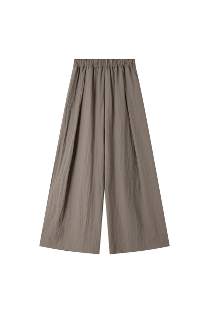 Slimming Sleeveless Top with Flared Pants Set