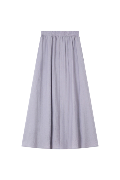 French-Casual Round Neck Sleeveless Top with Flowy Skirt Set-VIMLYSTORE
