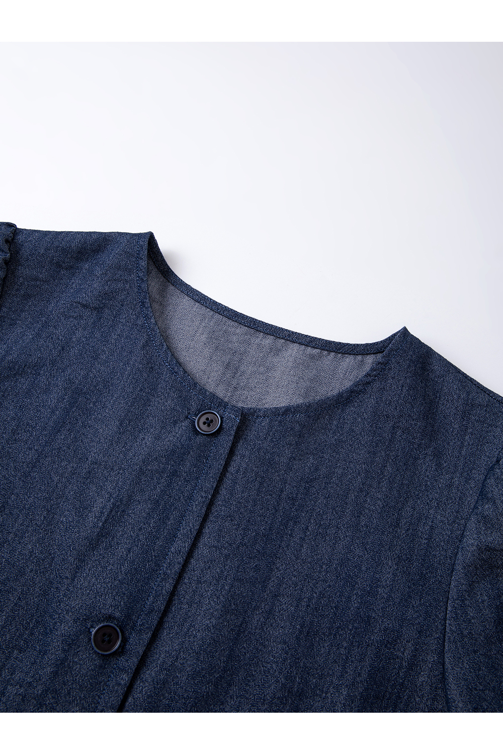 Navy Fluid-Knit Top & Wide-Leg Pants Coordinated Set-VIMLYSTORE