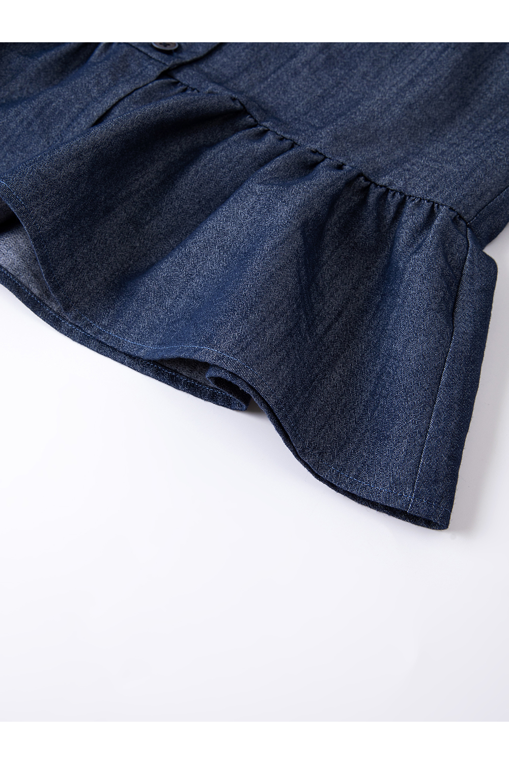 Navy Fluid-Knit Top & Wide-Leg Pants Coordinated Set-VIMLYSTORE