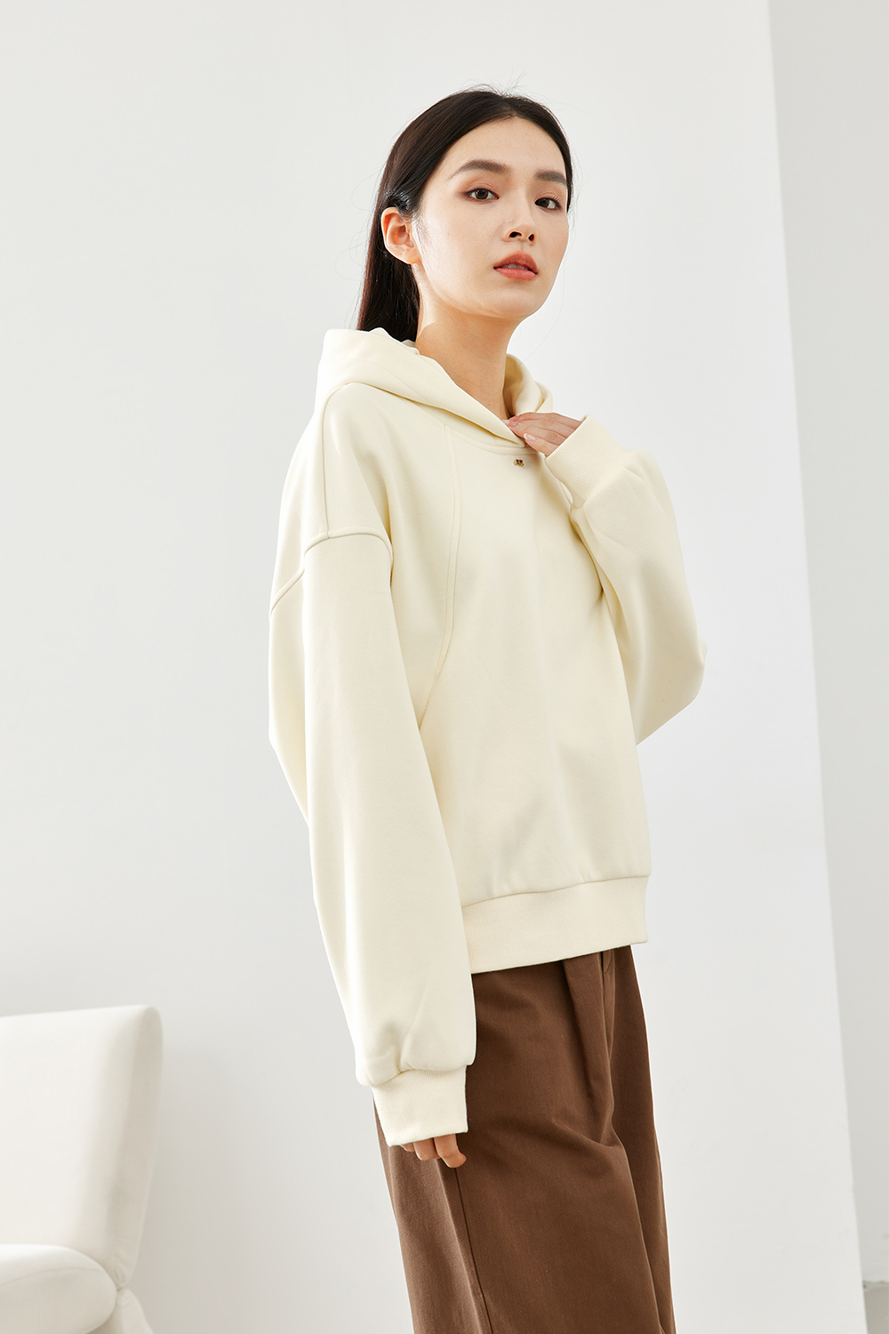 Casual Hooded Sweatshirt