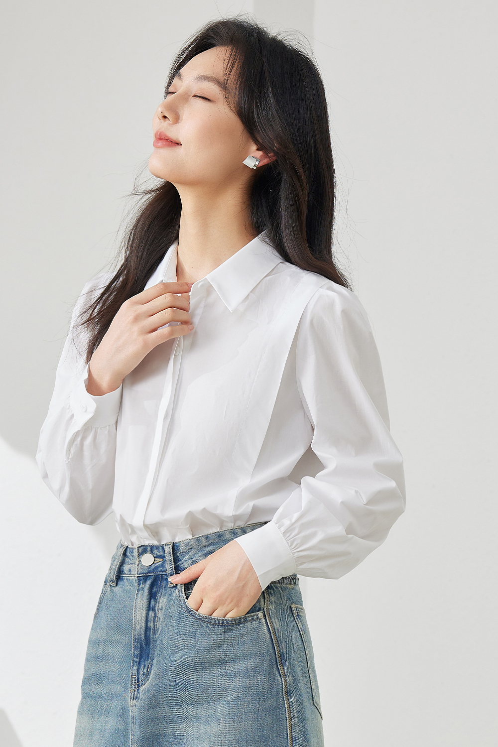 Pure Cotton Business Commute Shirt