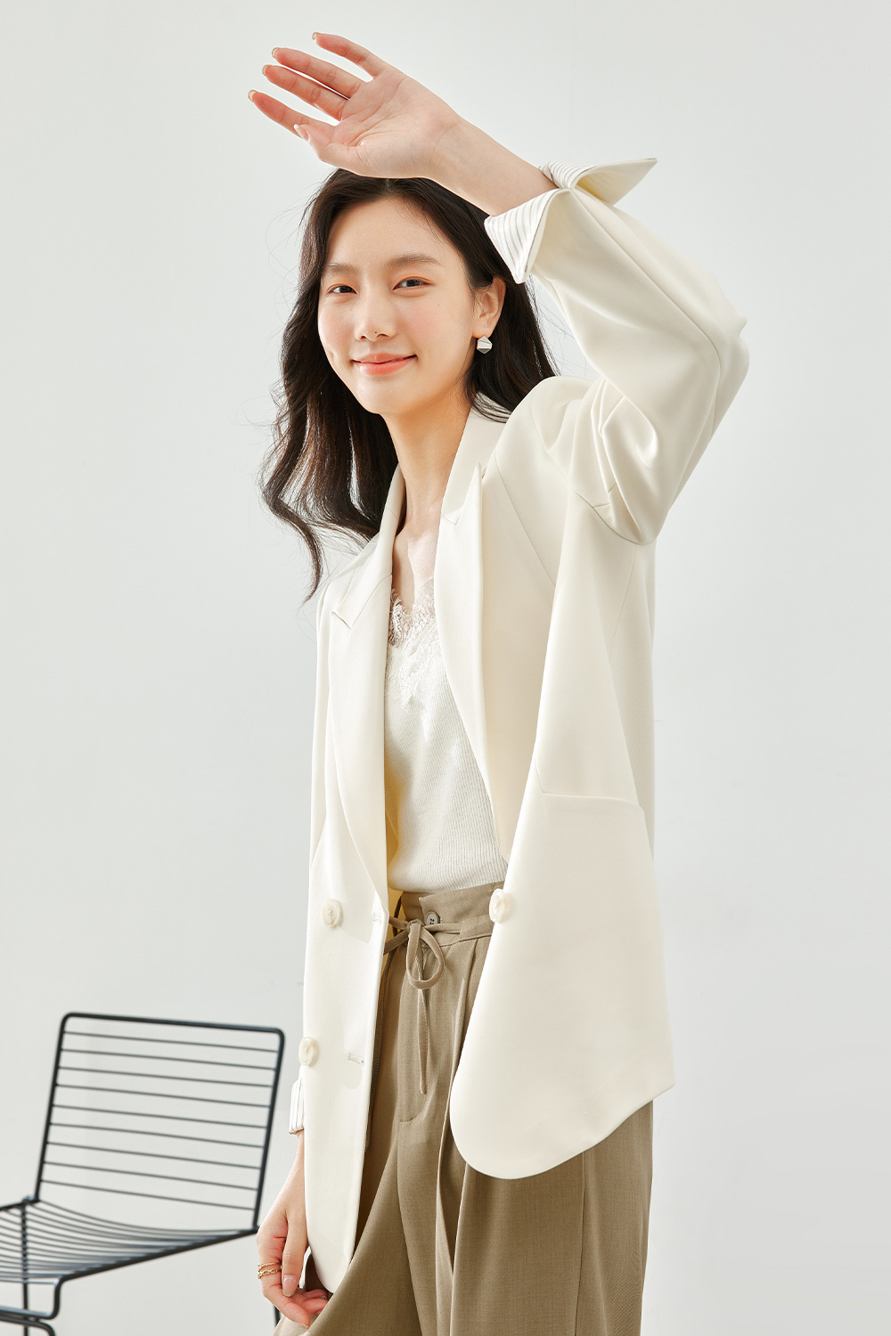 Commute Loose Woven Suit