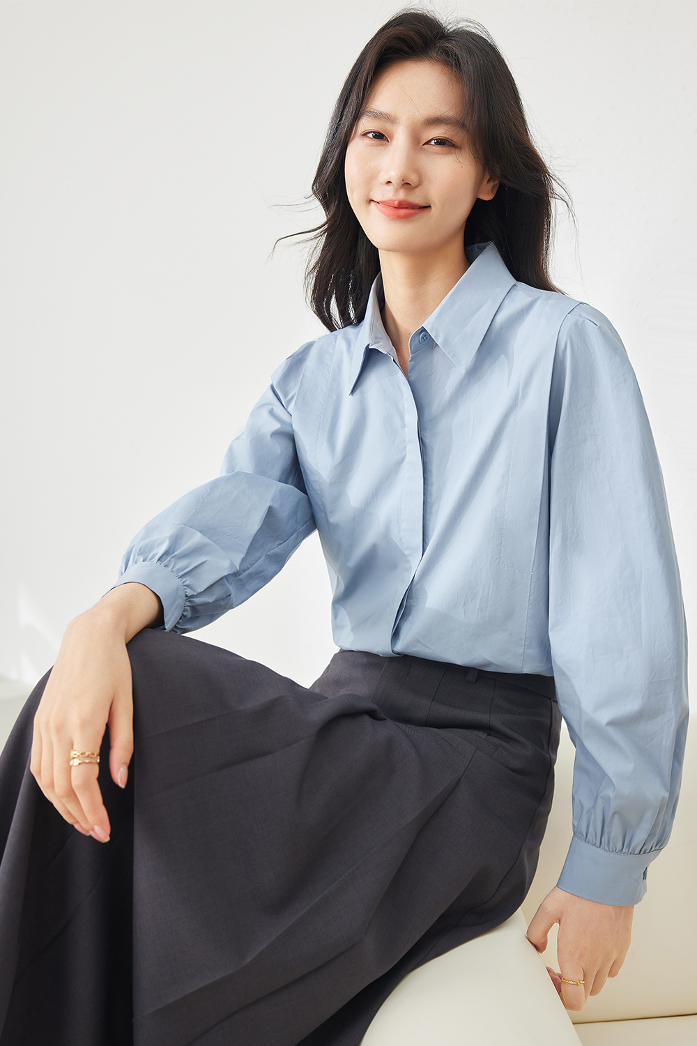 Pure Cotton Business Commute Shirt