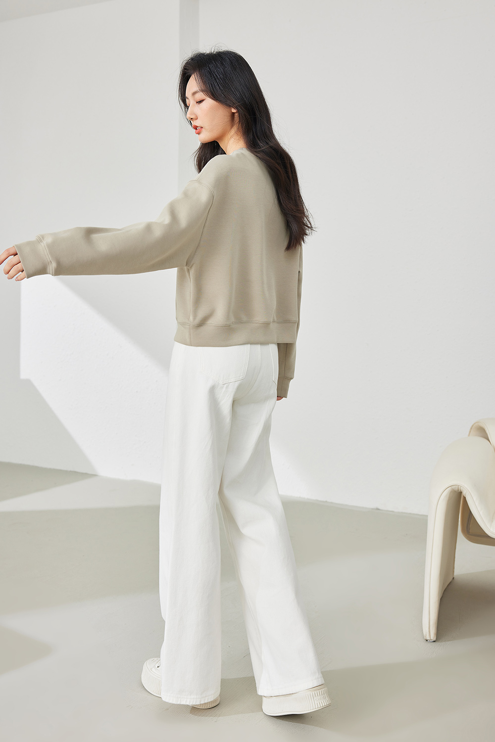 beaded embroidered sweatshirt-VIMLYSTORE