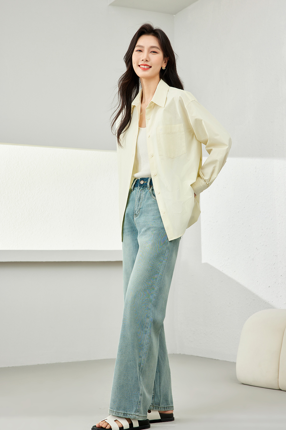 Pure Cotton Fresh Style Shirt-VIMLYSTORE