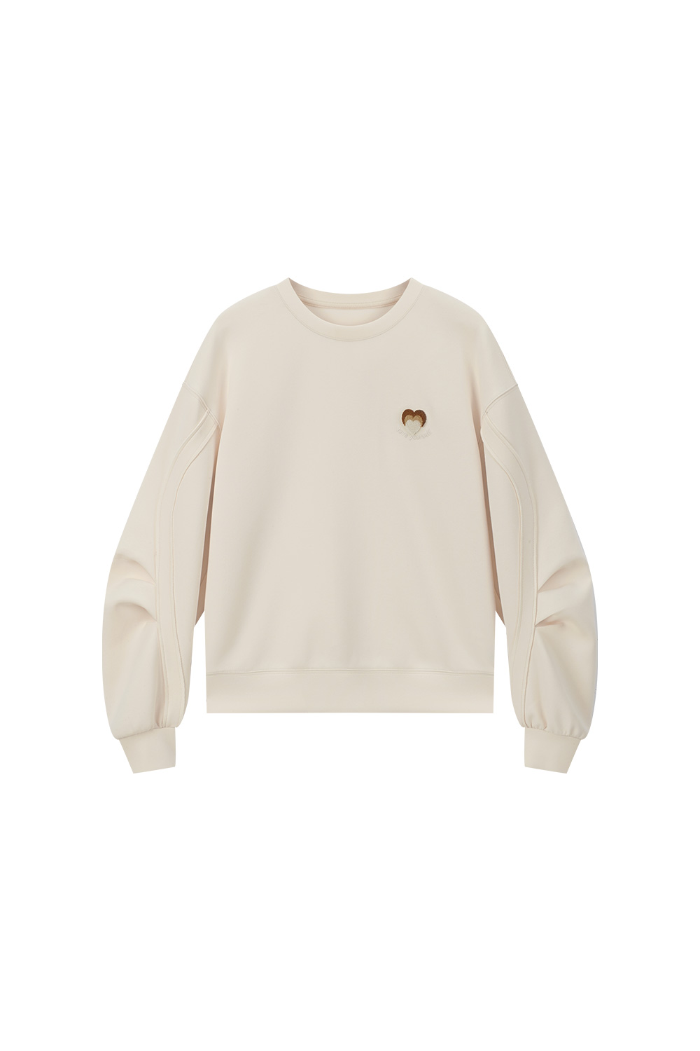 Unique embroidered round neck tops-VIMLYSTORE