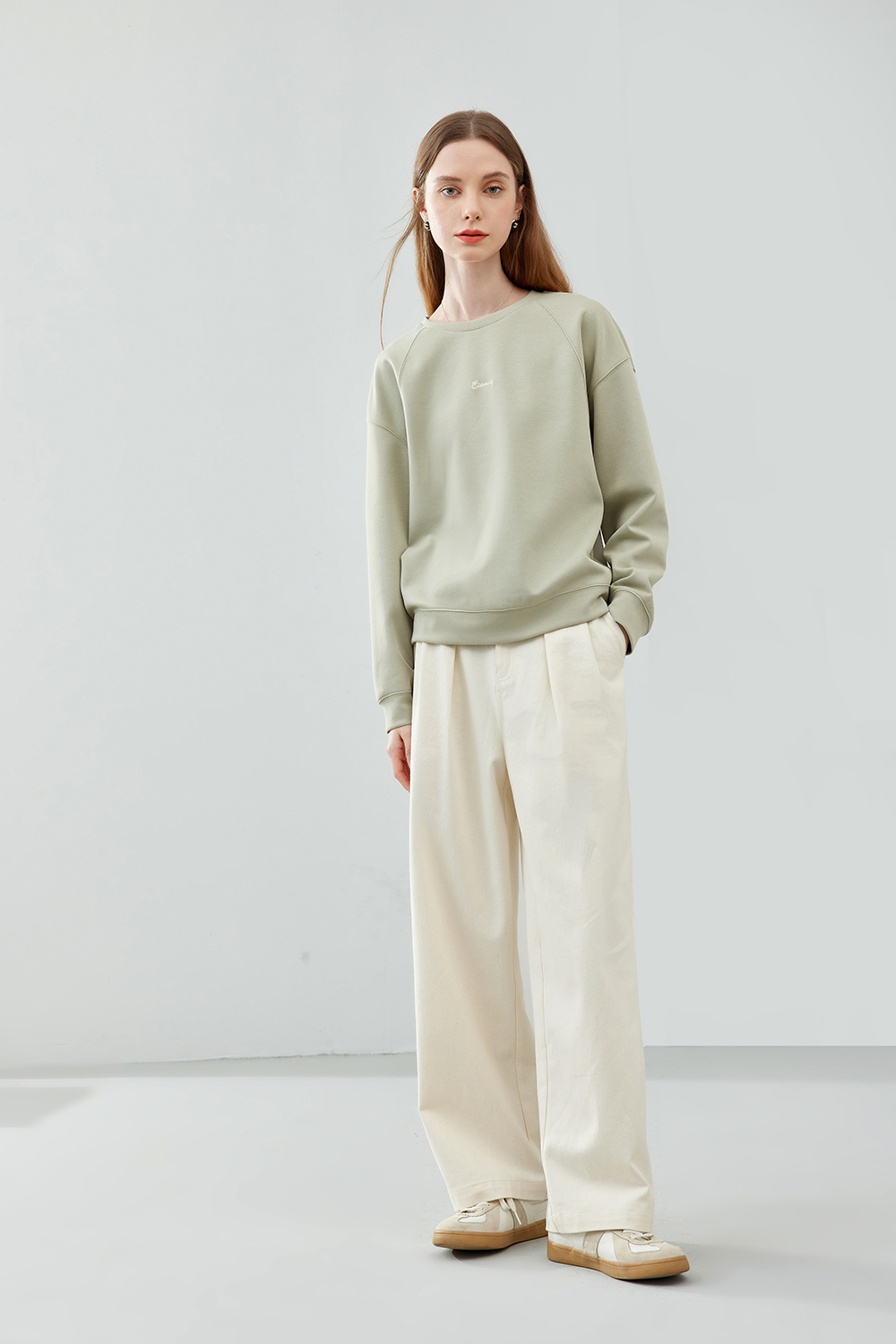 Premium Crew Neck Sweatshirt-VIMLYSTORE