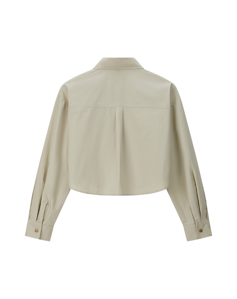 Lapel Patch Shirt