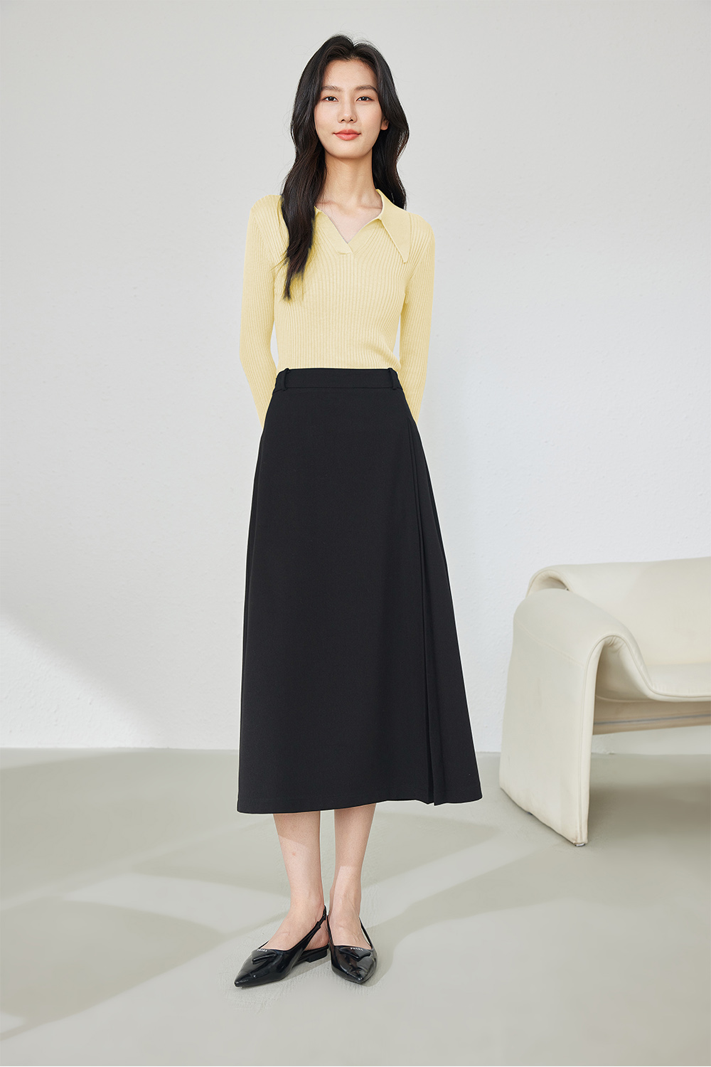 Slimming V-Neck Sweater