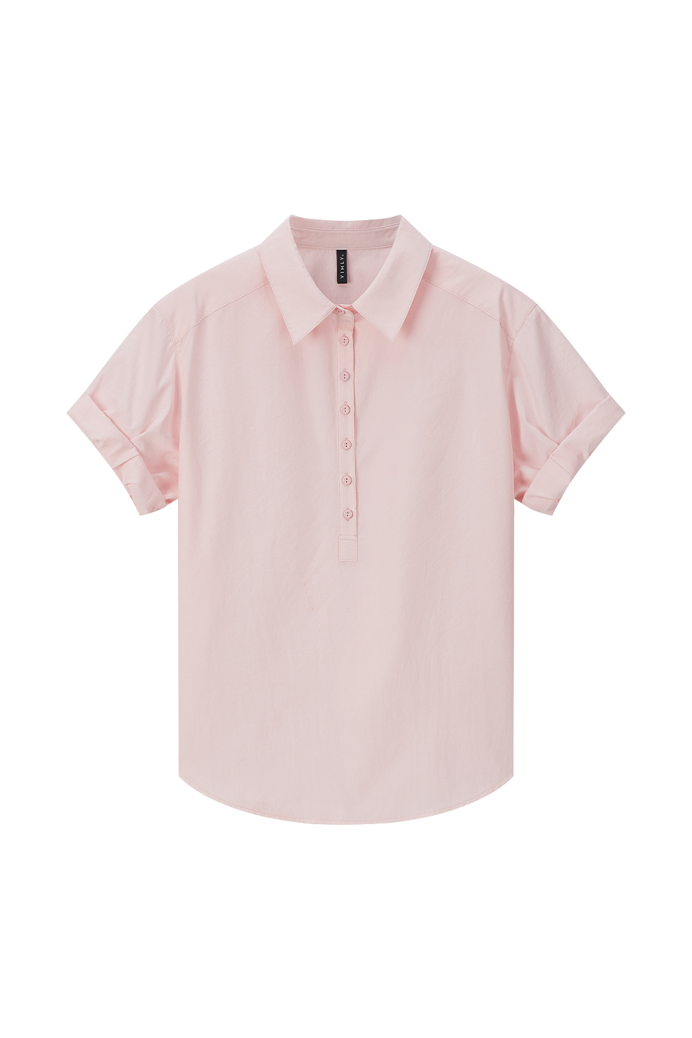 Cuffed Short Sleeve Shirt