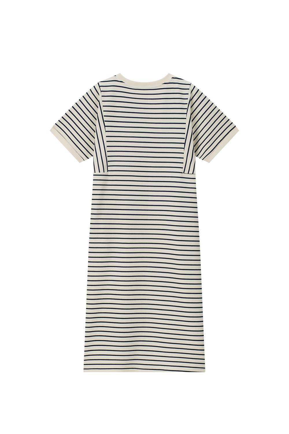 Commuter Striped Short Sleeve Dress
