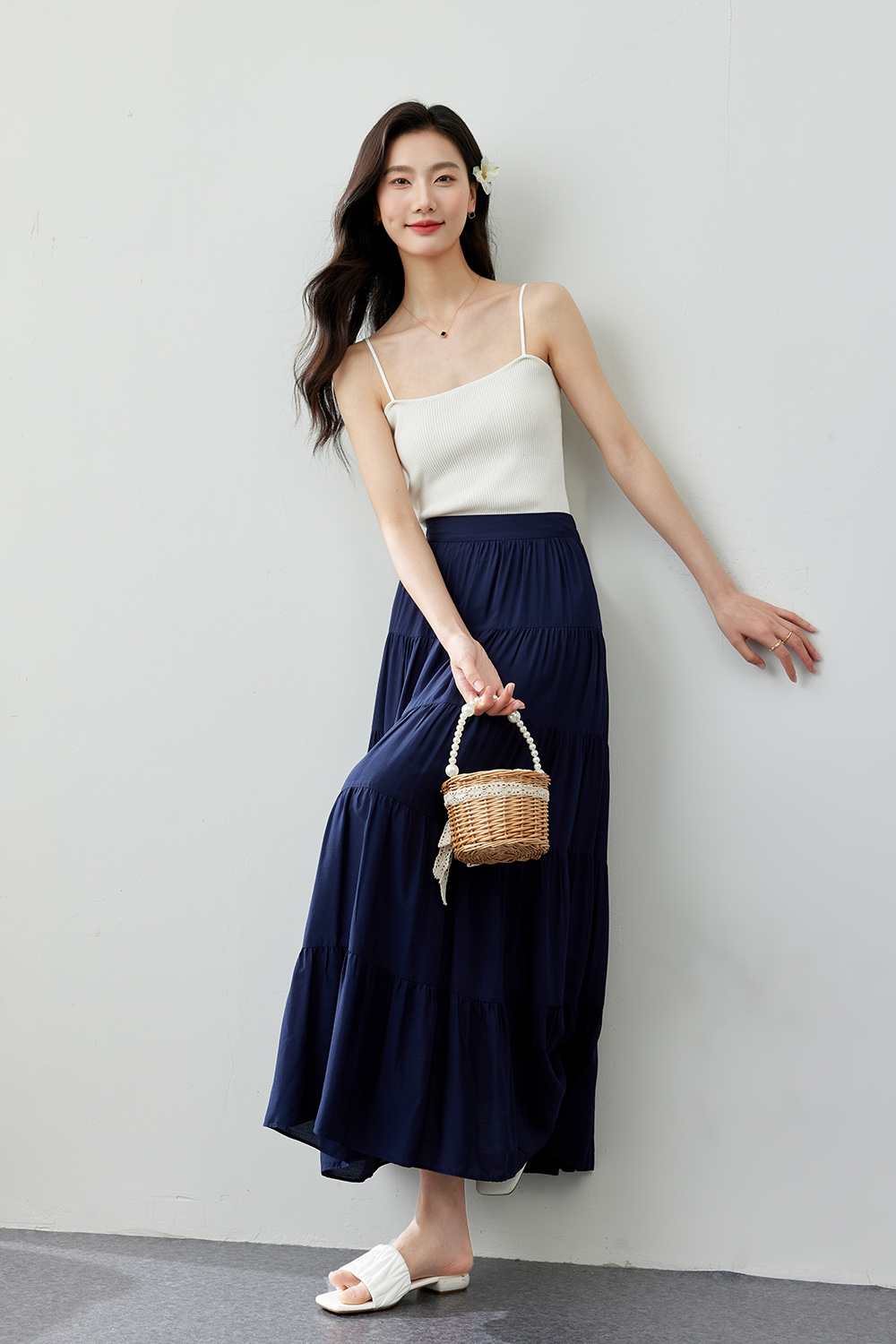 Loose A-Line Cake Skirt