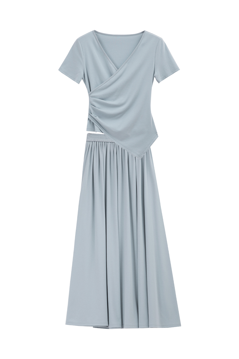 Simple And Elegant Knitted Suit