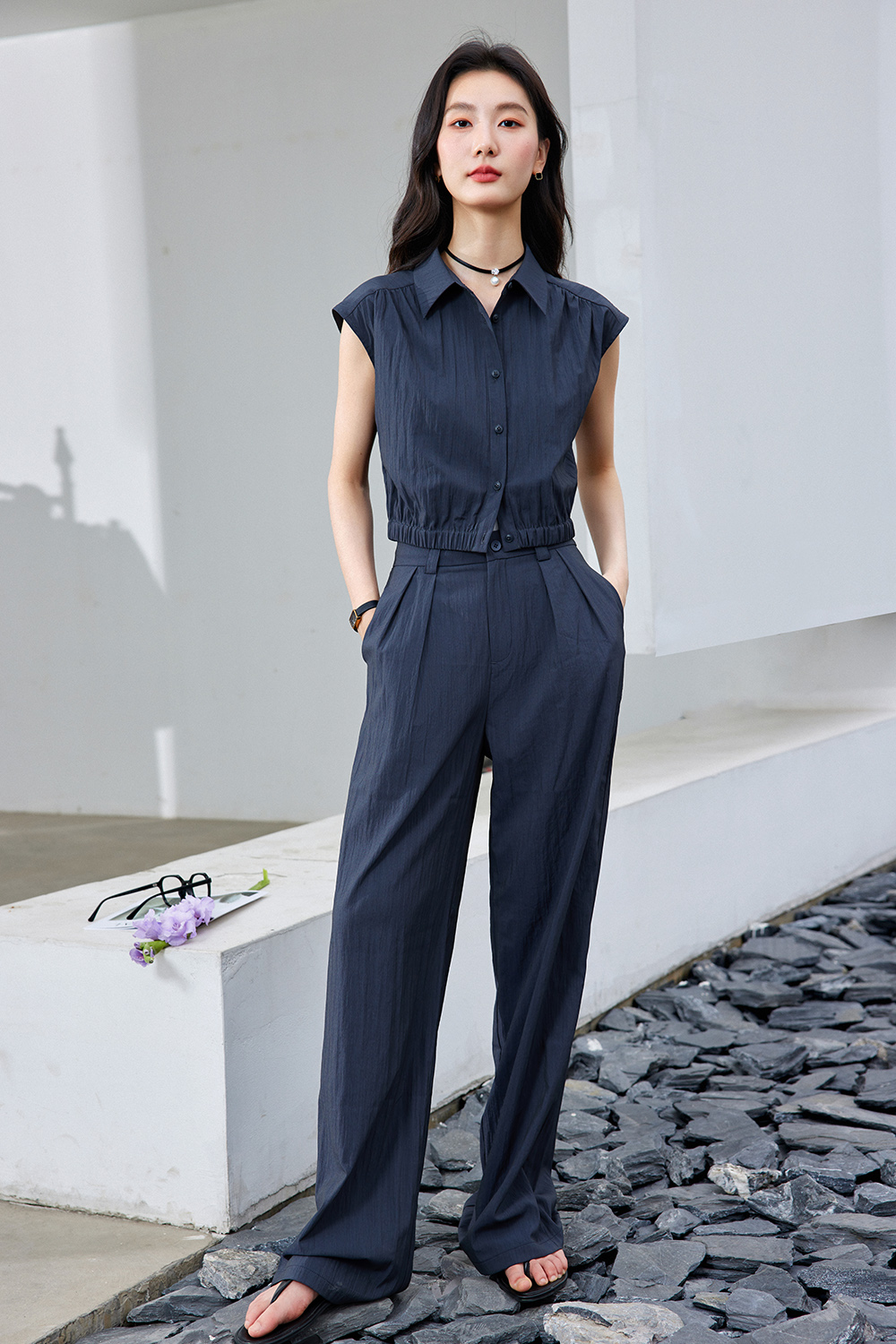 Elegant Lightweight Shirt Set