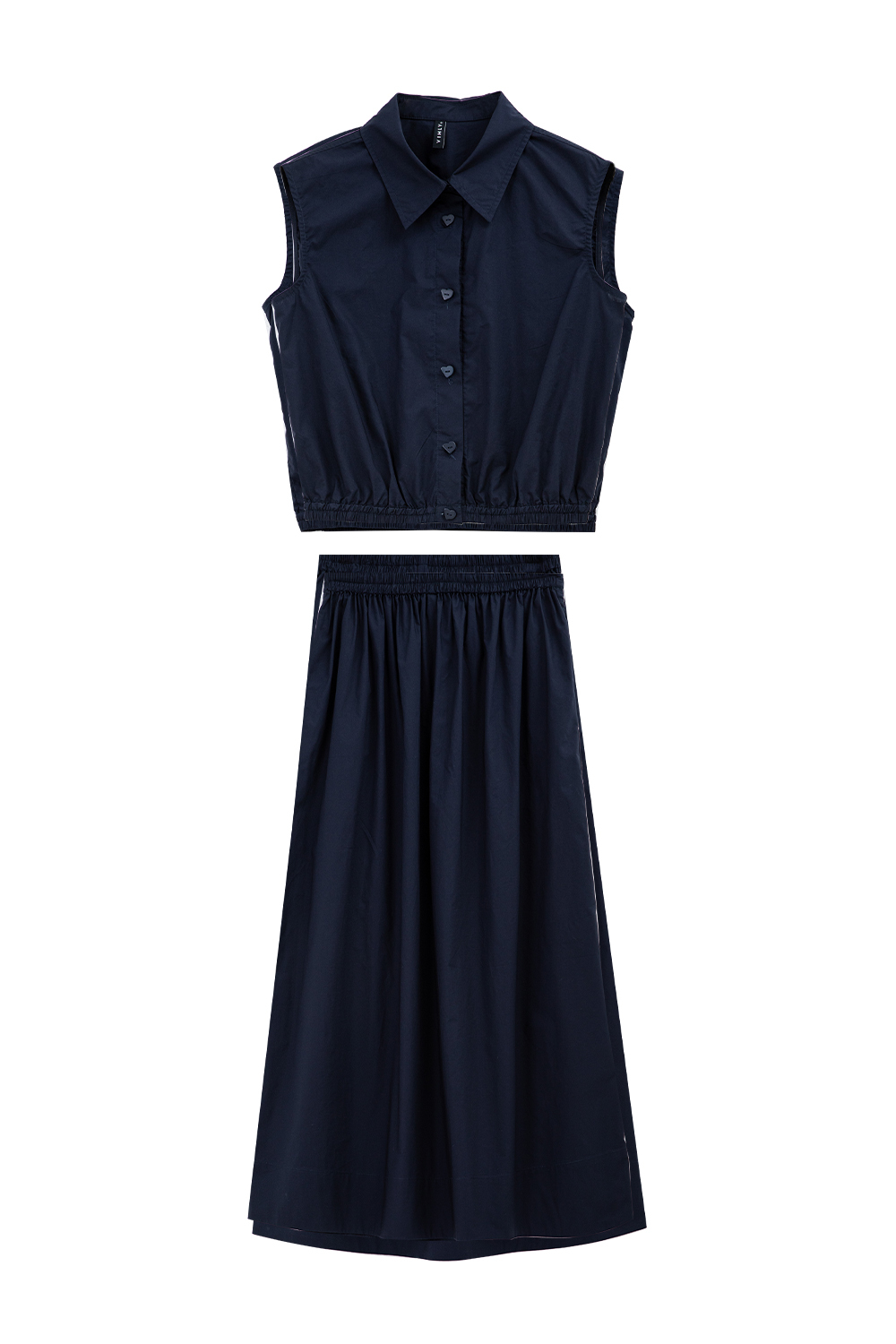 Elegant Temperament Pure Cotton Suit