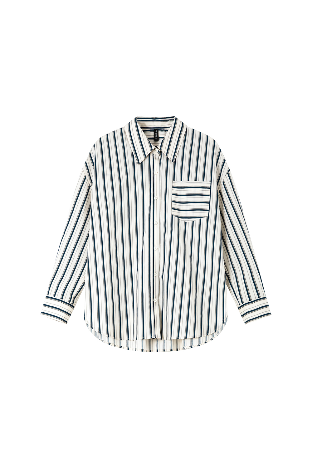 Pure Cotton Striped Fashion Shirt