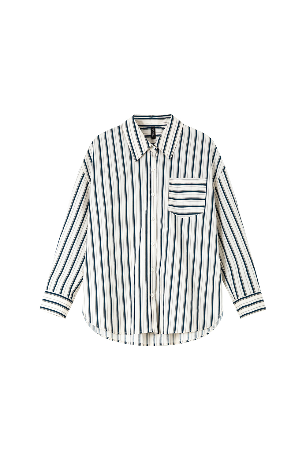 Pure Cotton Striped Fashion Shirt