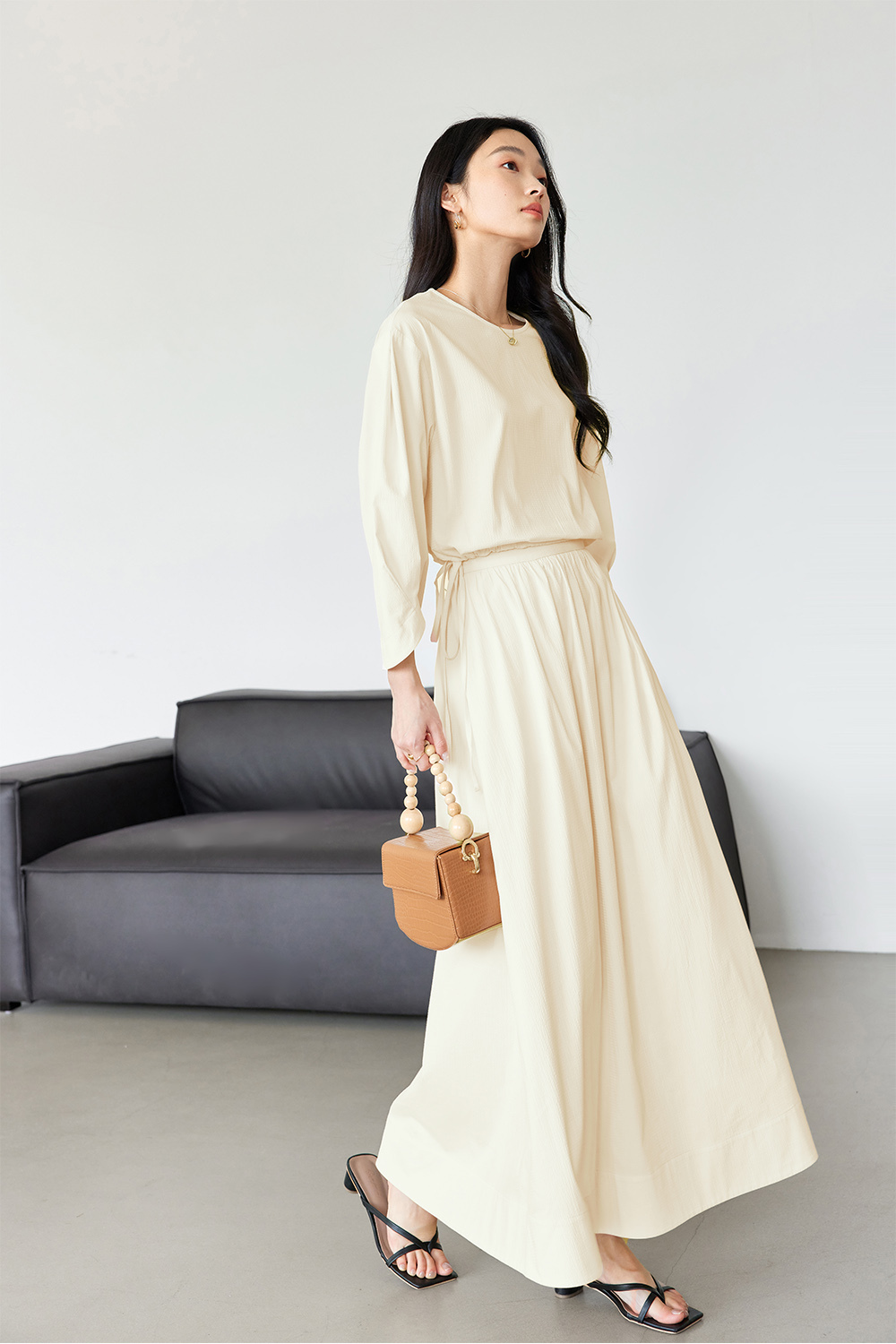 Solid Color Salt Style Two-Piece Set