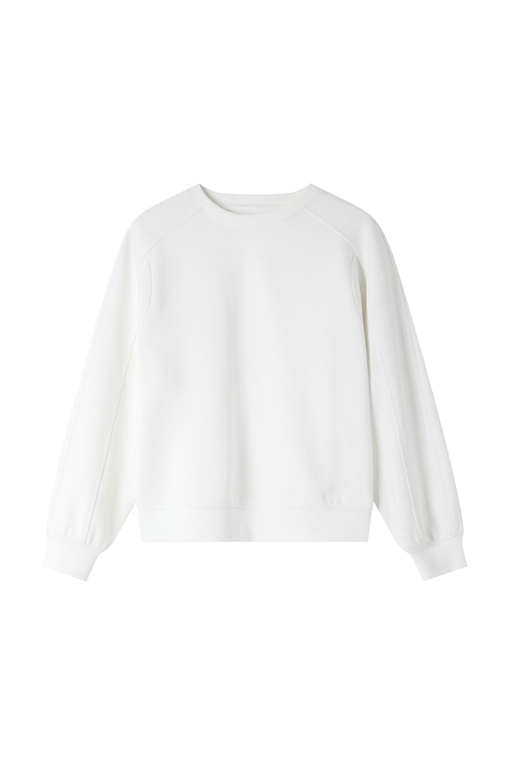 Fashion Pure White Sweatshirt