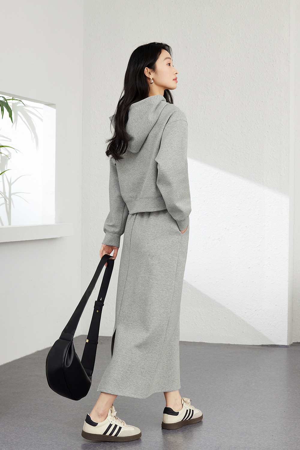 American Style Hooded Long-Sleeved Suit