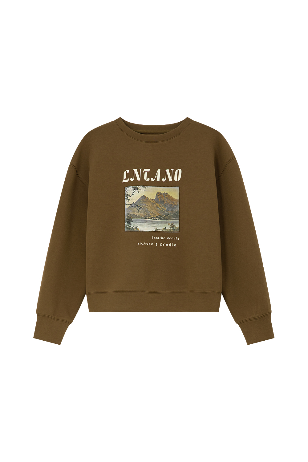 Retro Three-Dimensional Printed Sweatshirt