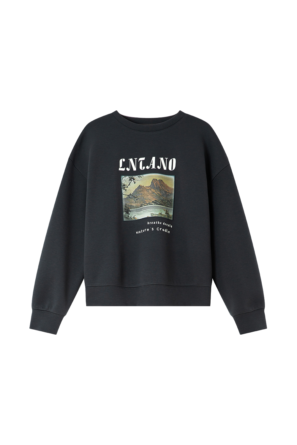 Retro Three-Dimensional Printed Sweatshirt