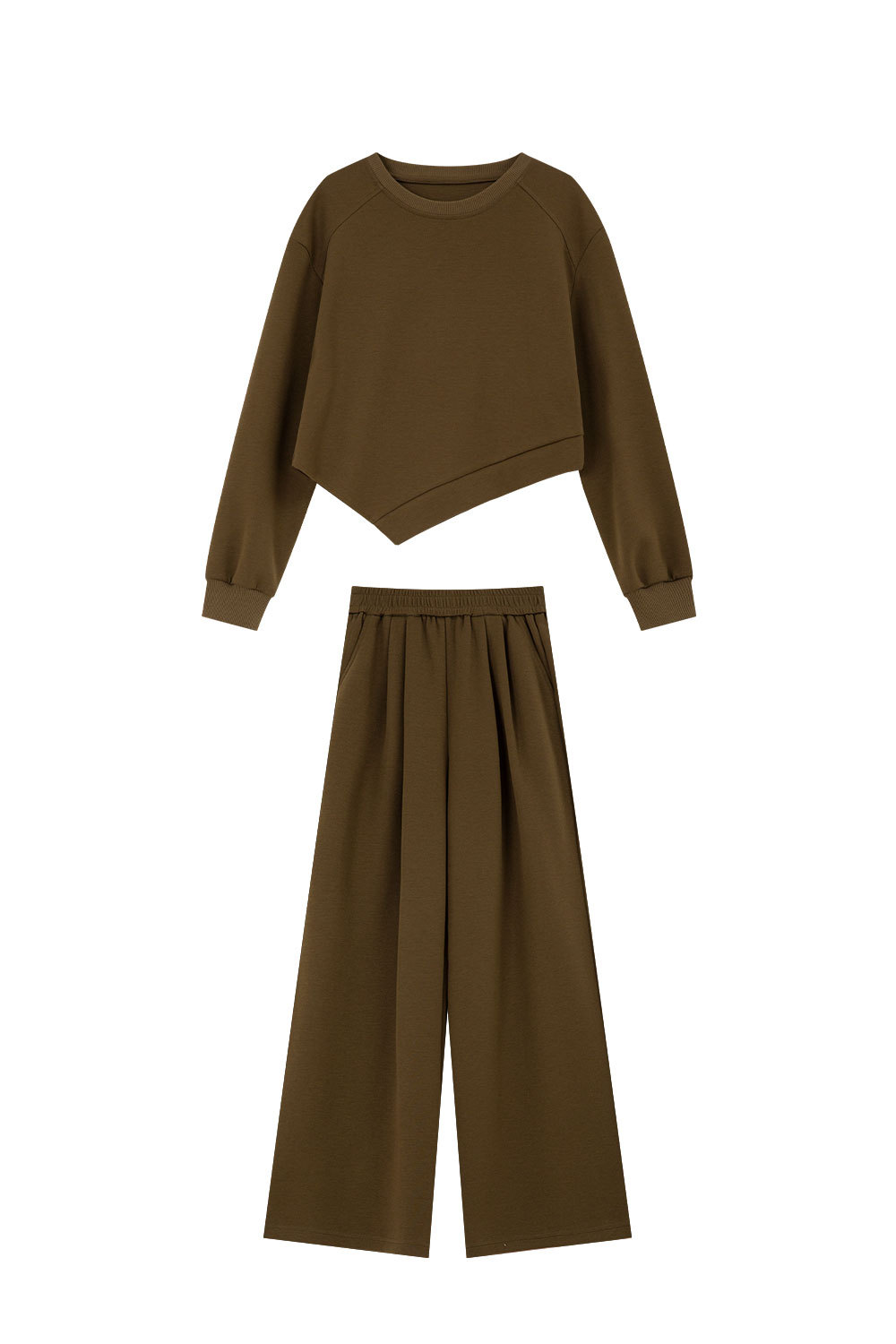 Fashionable Casual Cotton-Spun Suit