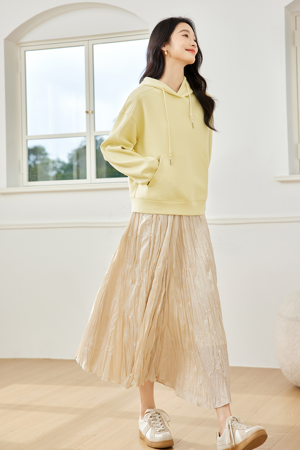 Lazy American Style Casual Hoodie Sweatshirt-VIMLYSTORE