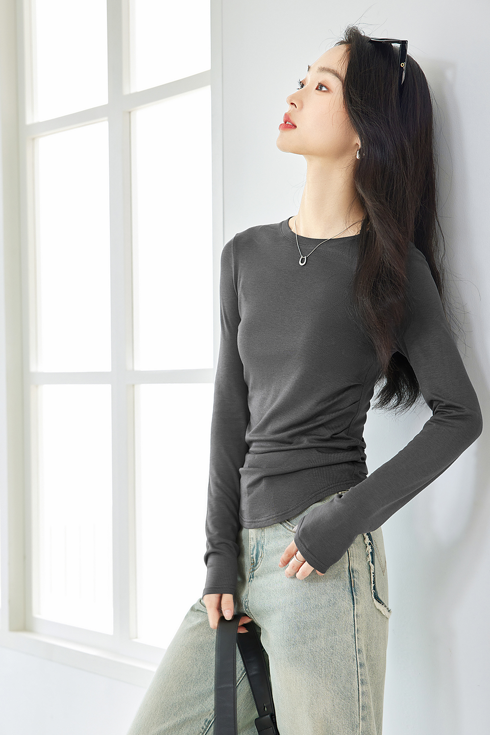 Wool blend knitted base layer-VIMLYSTORE