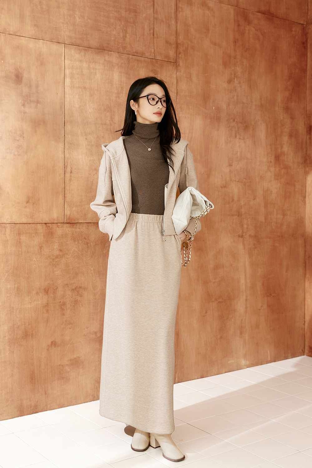 Fashionable loose hooded suit-VIMLYSTORE