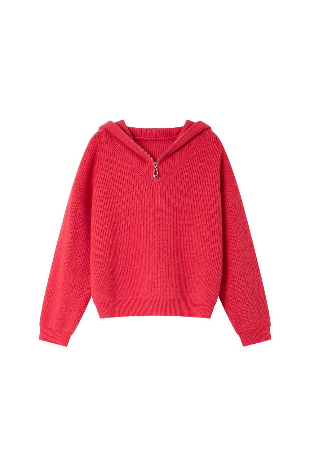 Fashionable Lazy Hooded Knitted Sweater