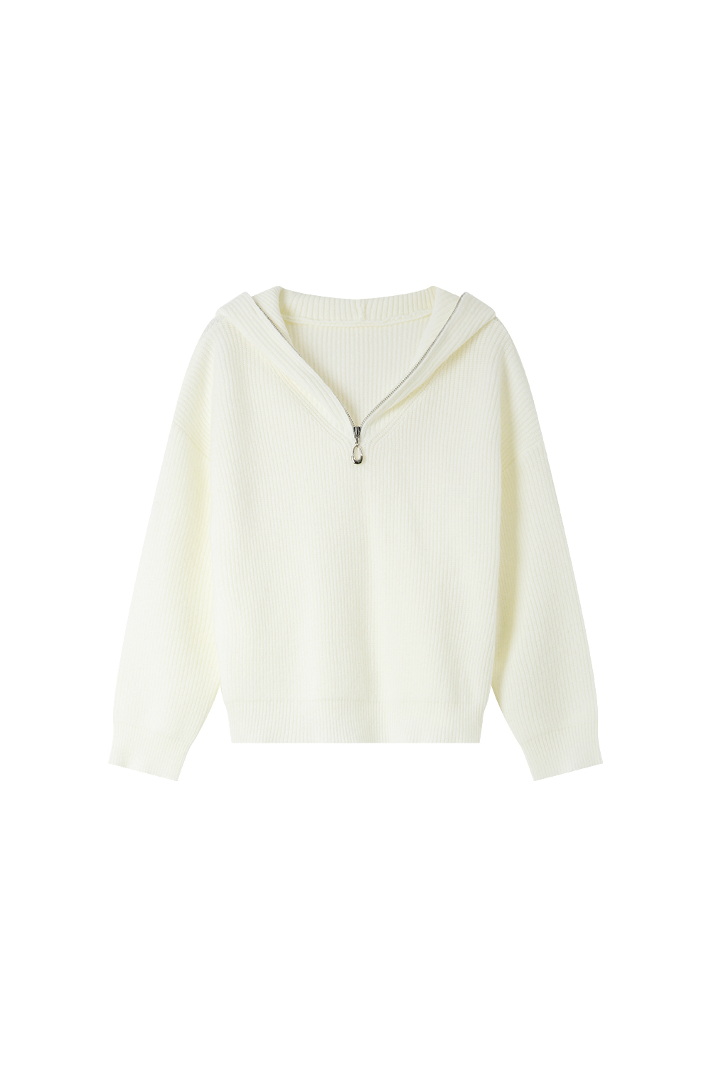 Fashionable Lazy Hooded Knitted Sweater