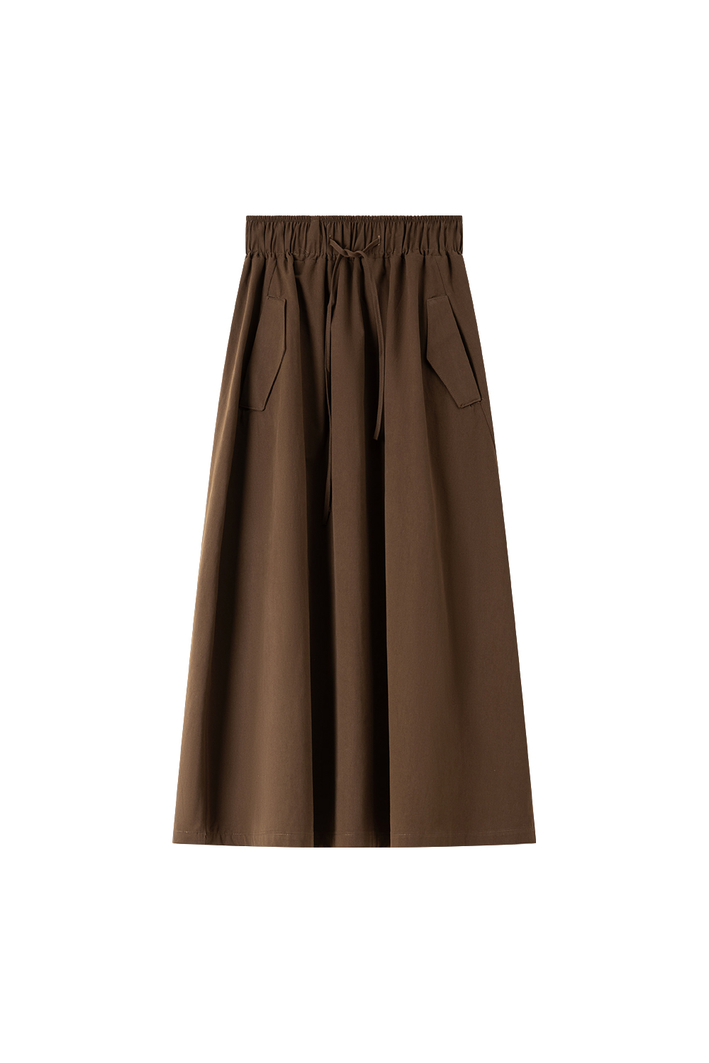 Simple Belted Skirt