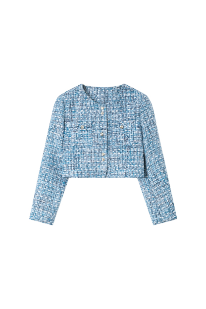 French Tweed Short Jacket