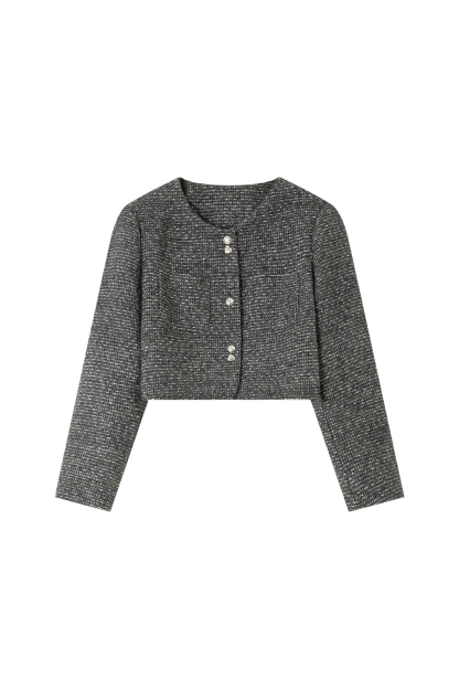 French Tweed Short Jacket