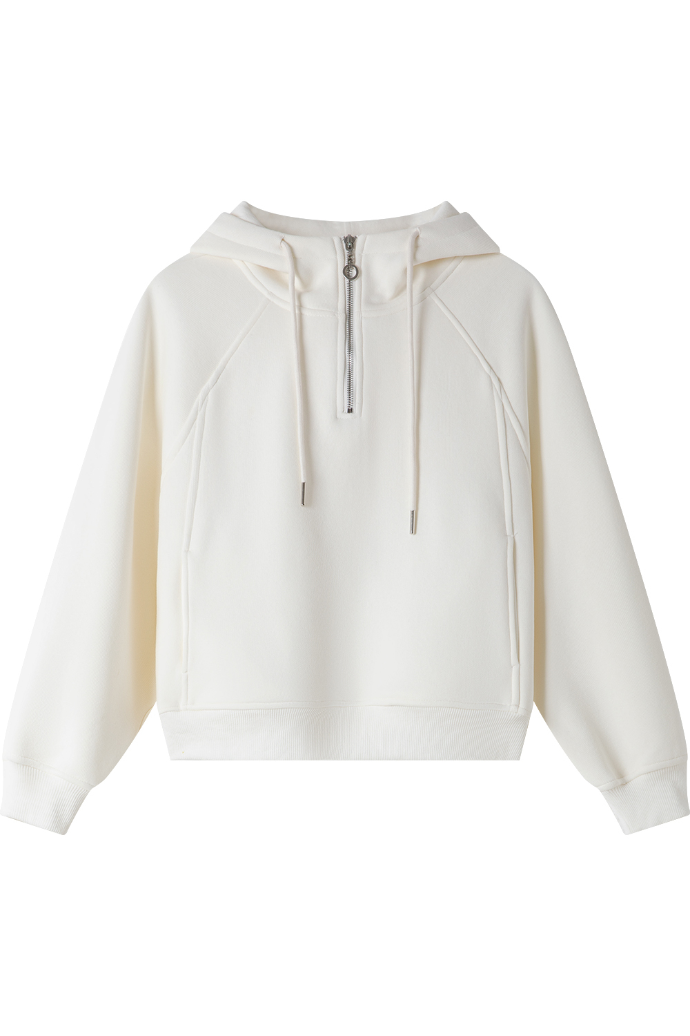 Fleece-Lined Thickened Hooded Sweatshirt