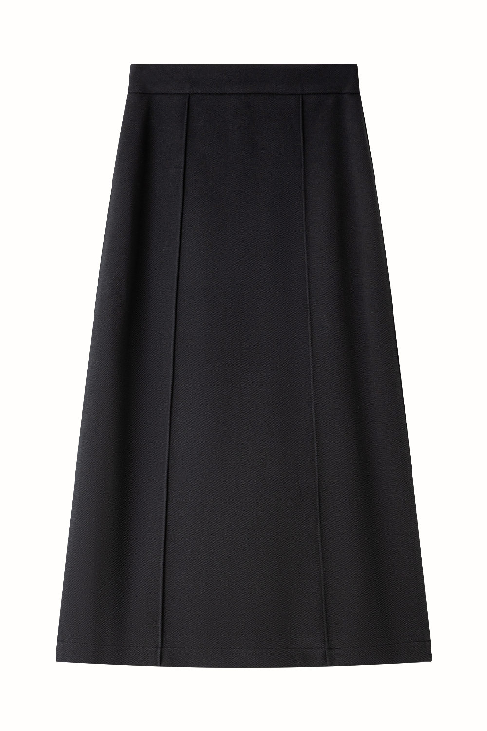 Simple Hip-Hugging Straight Skirt