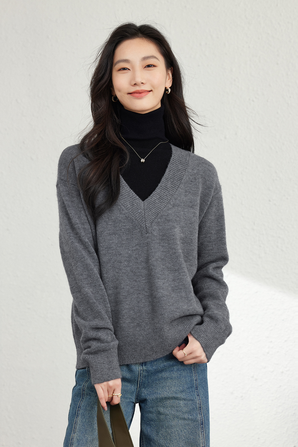 Lazy Style Soft Knit Sweater-VIMLYSTORE