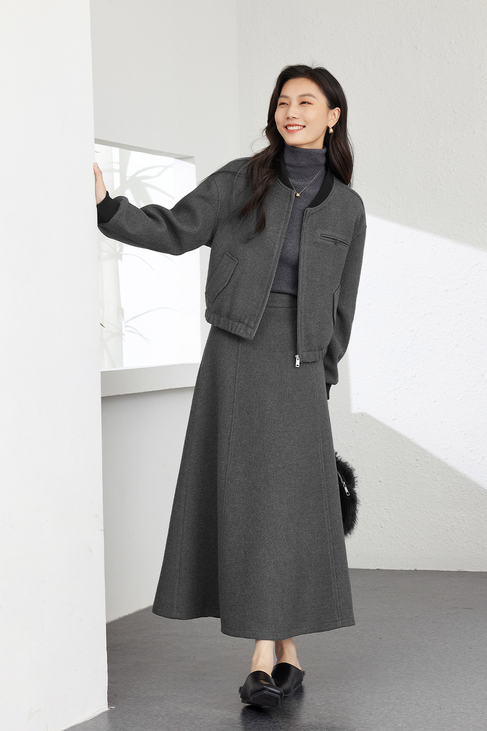 Modern Sports Gray Suit-VIMLYSTORE