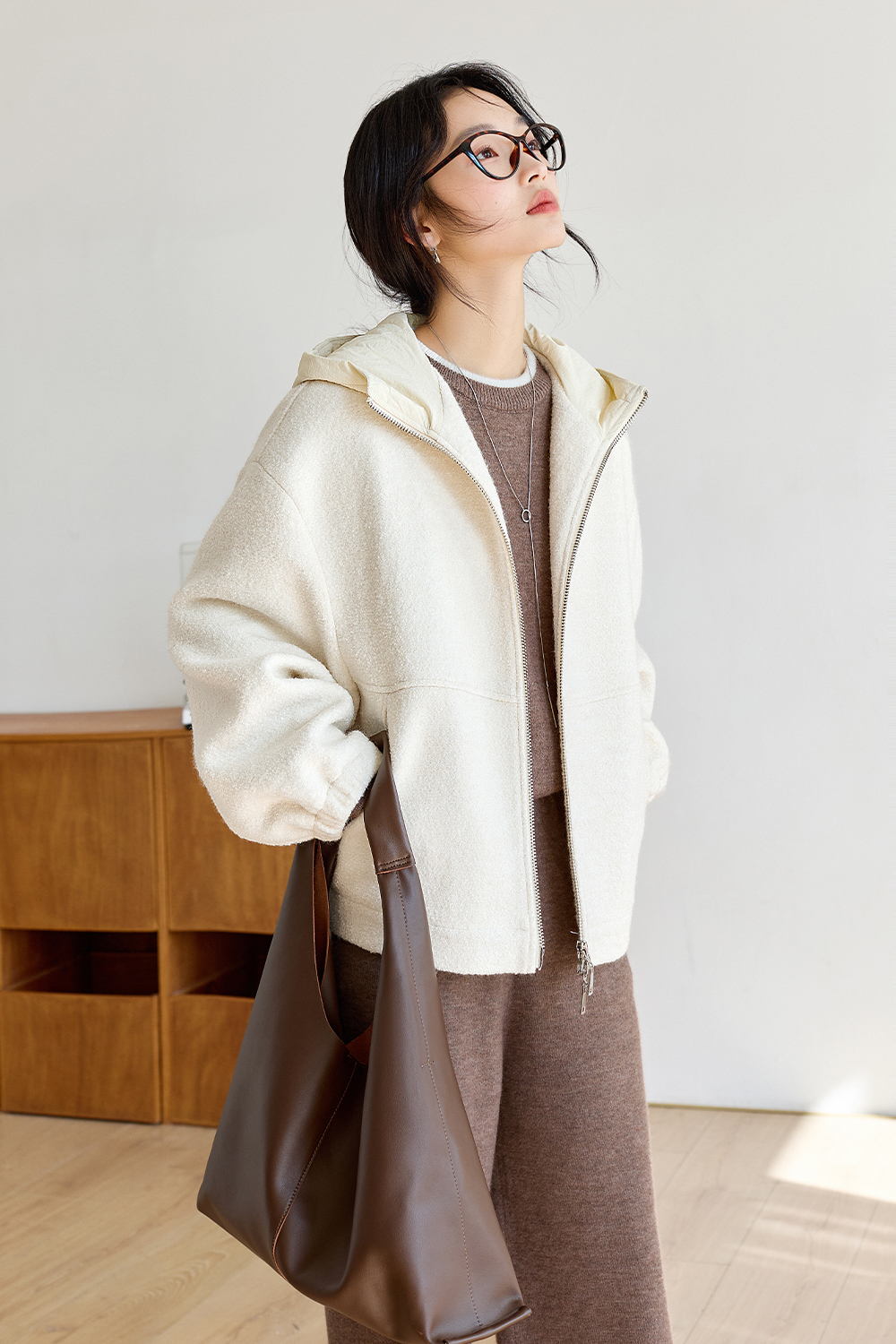 Quilted Thickened Short Jacket-VIMLYSTORE