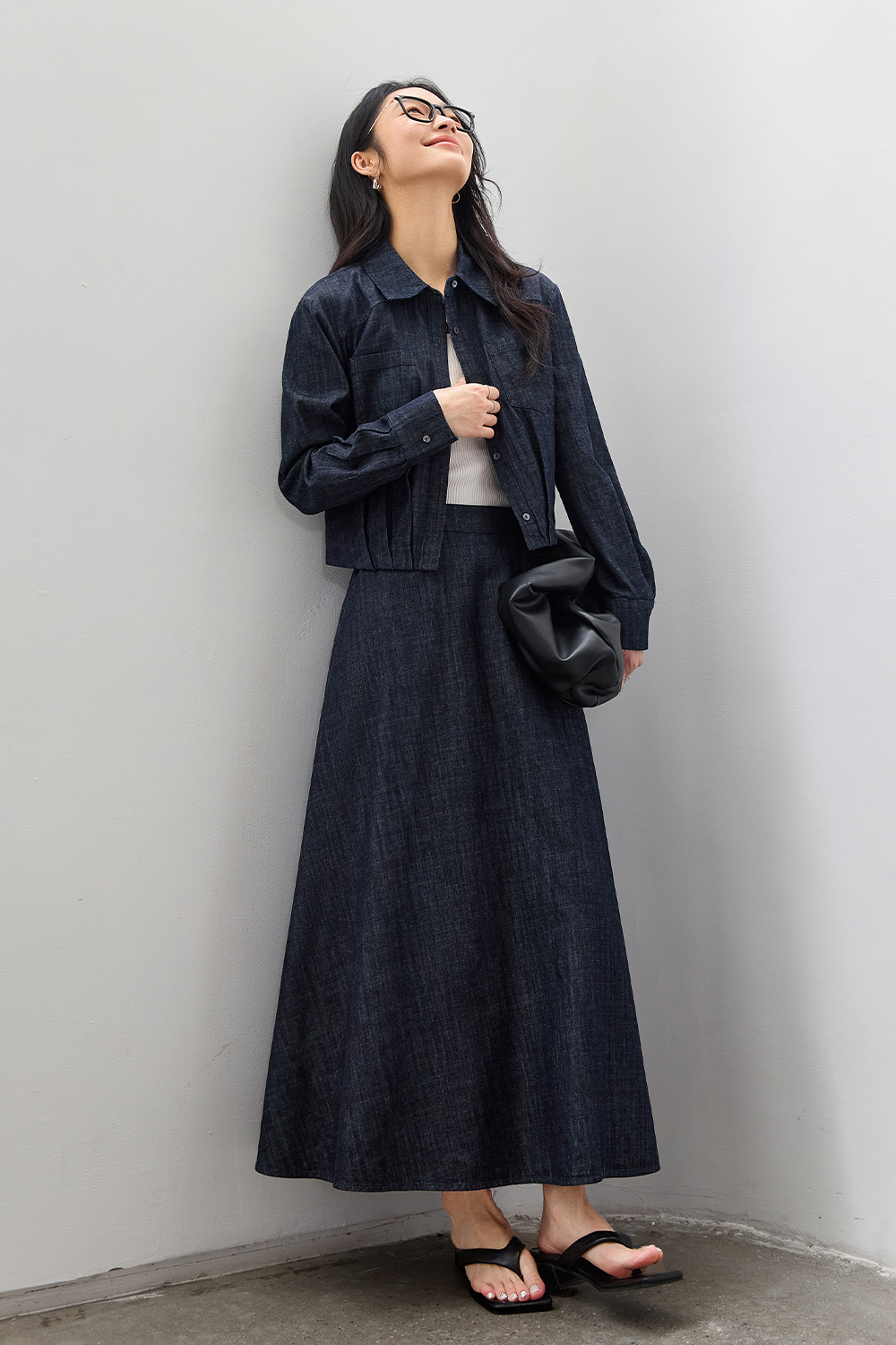 Pure Cotton Casual Denim Set