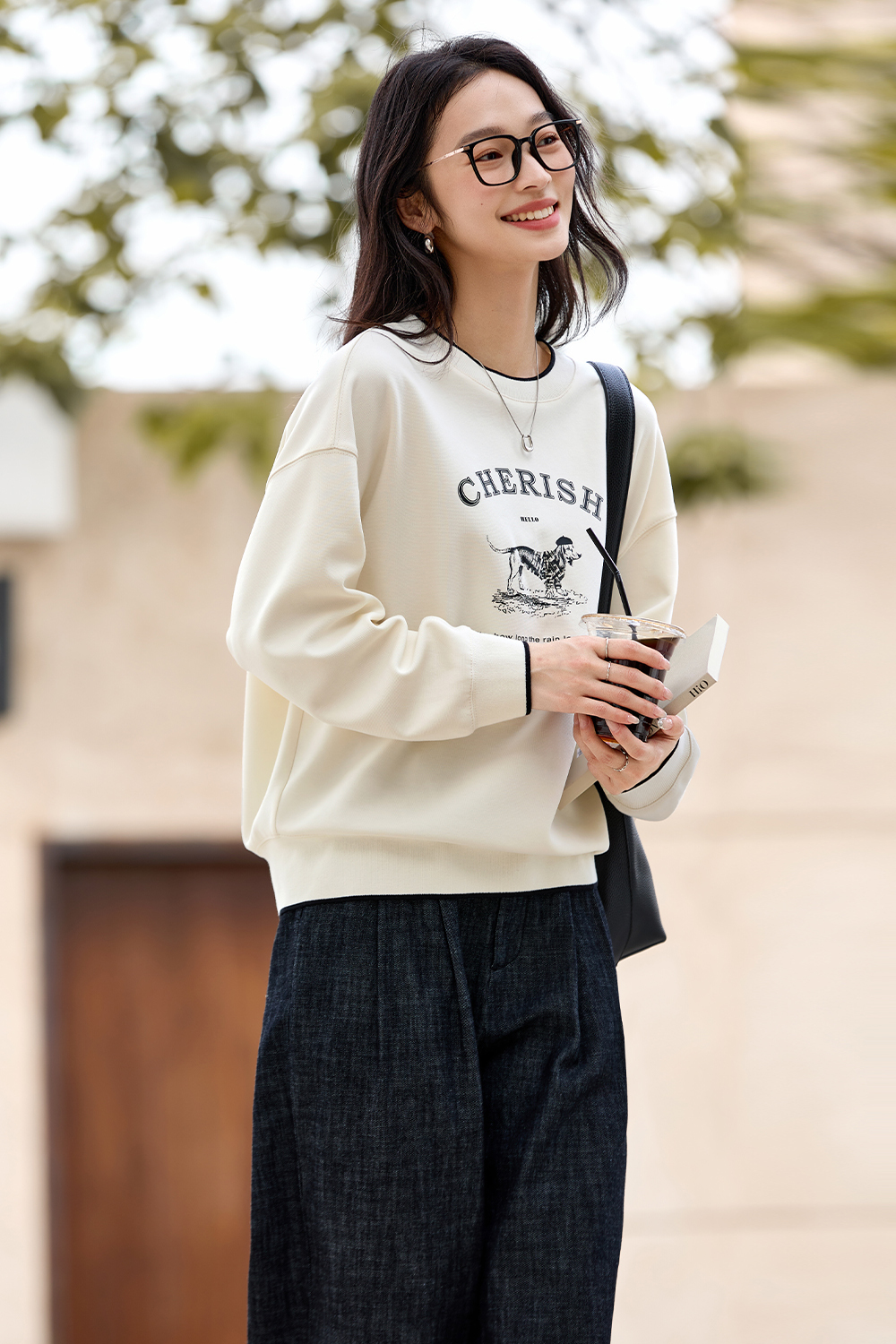 Cotton-spun Dog Printed Sports Shirt