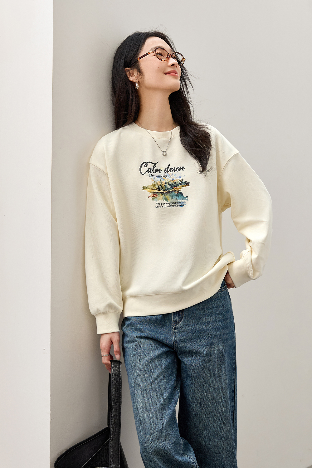 Funny Printed Sweatshirt-VIMLYSTORE